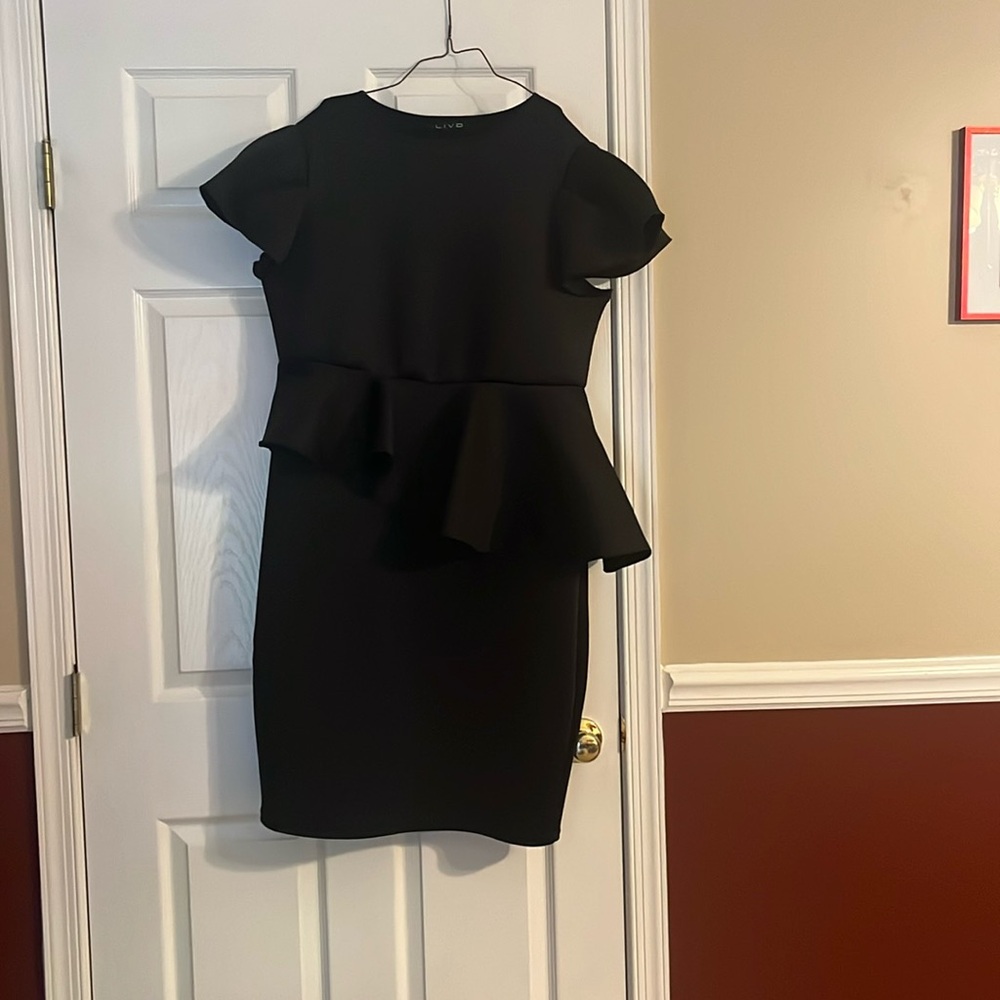 Size 2X black LIVD dress